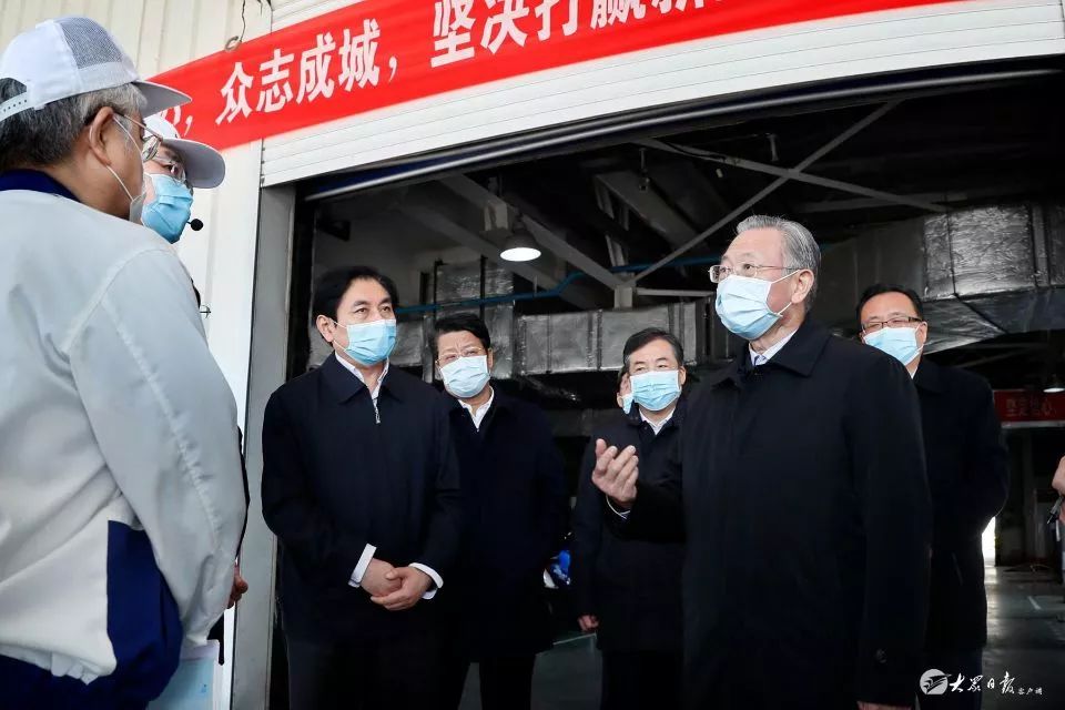 刘家义在济南调研企业复工复产工作时强调：统筹做好疫情防控和经济社会发展